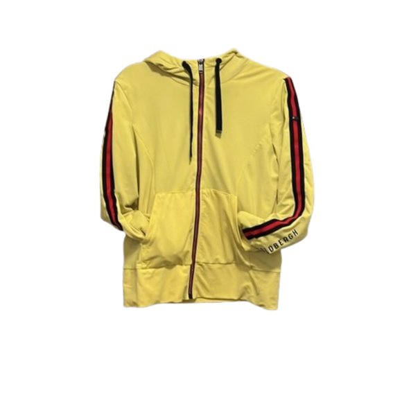 GOLDBERGH Yellow  Full Zip Hooded Cardigan Sweat Jacket- Size XL - Picture 3 of 13